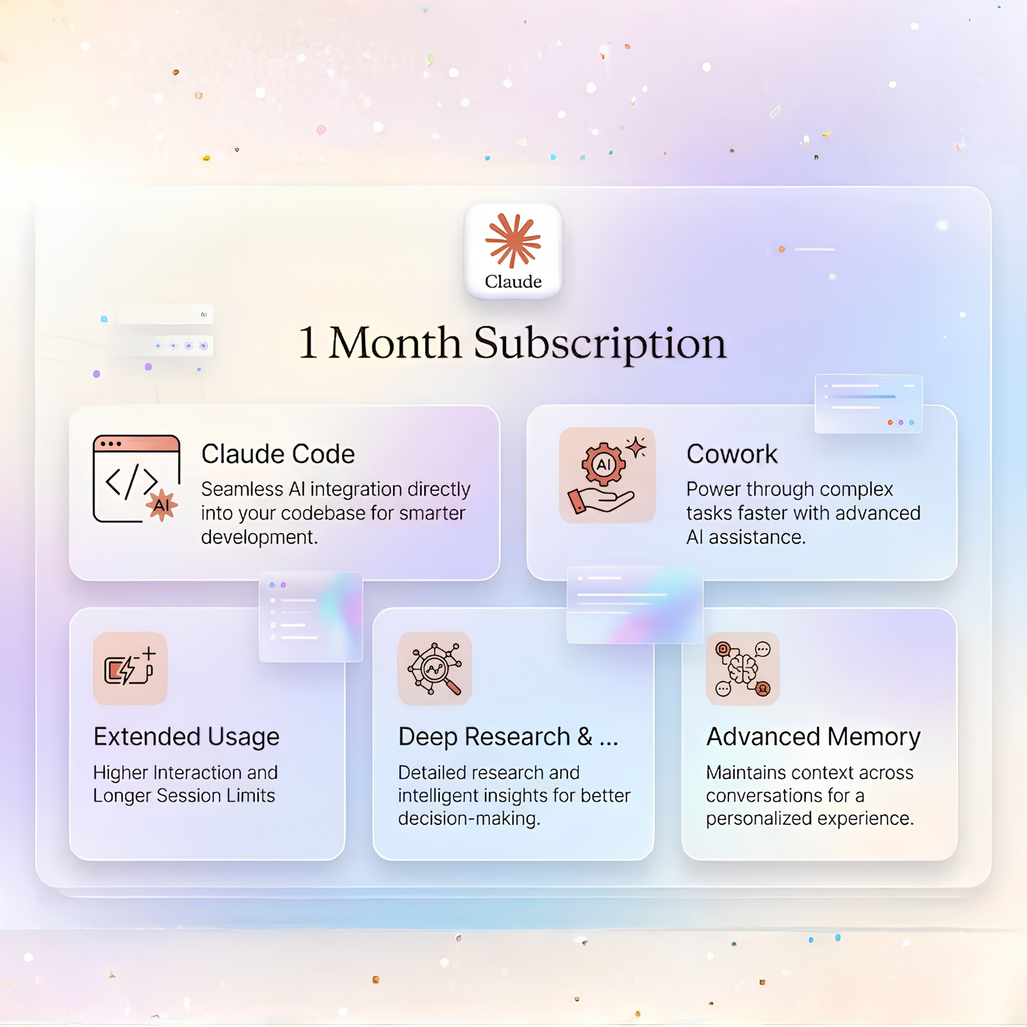 Claude Pro 1 Month Subscrition | Unlimited Usage